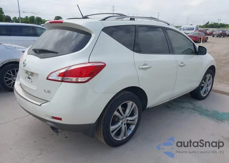 2011 Nissan Murano Le from USA, damaged, VIN JN8AZ1MU3BW066575